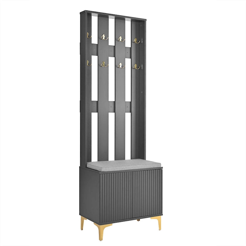 Porte-manteau multifonction 4 en 1 avec coussin.