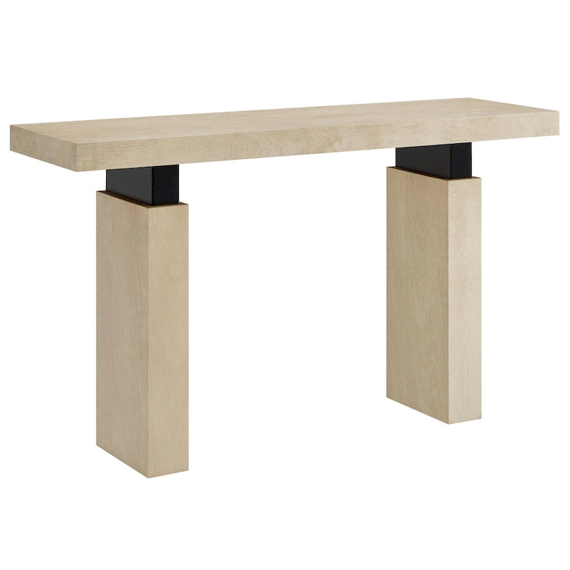 Console rectangulaire en bois
