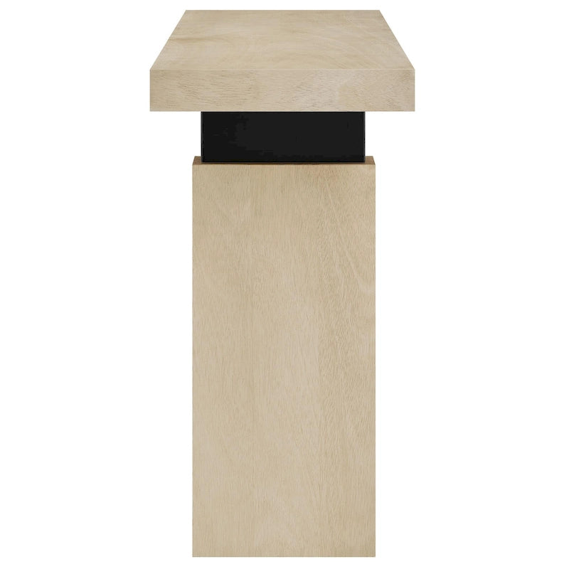 Console rectangulaire en bois