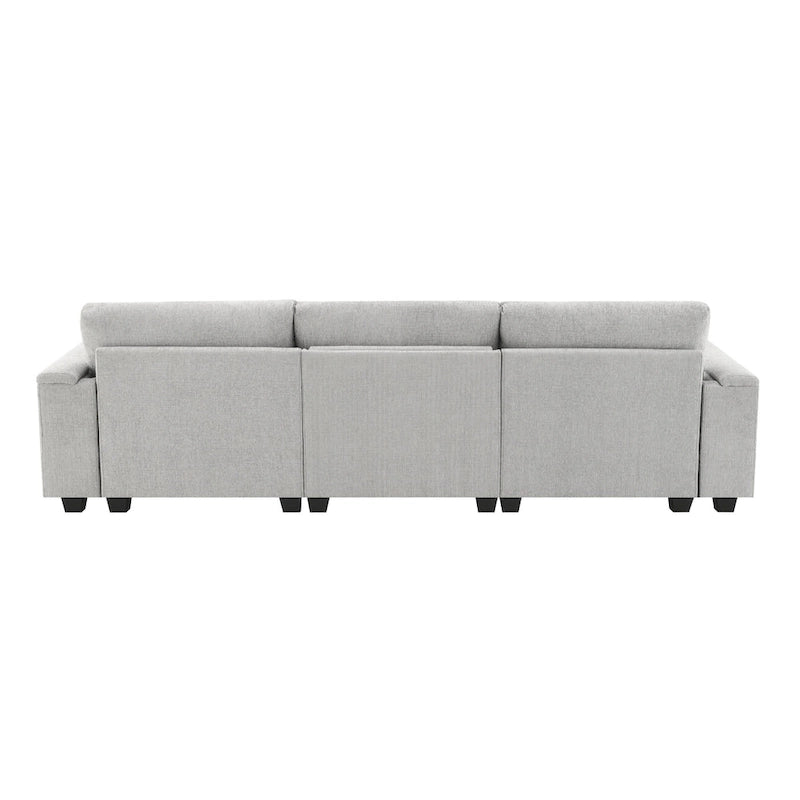 Canapé d'angle intelligent de 96 pouces avec haut-parleur Bluetooth