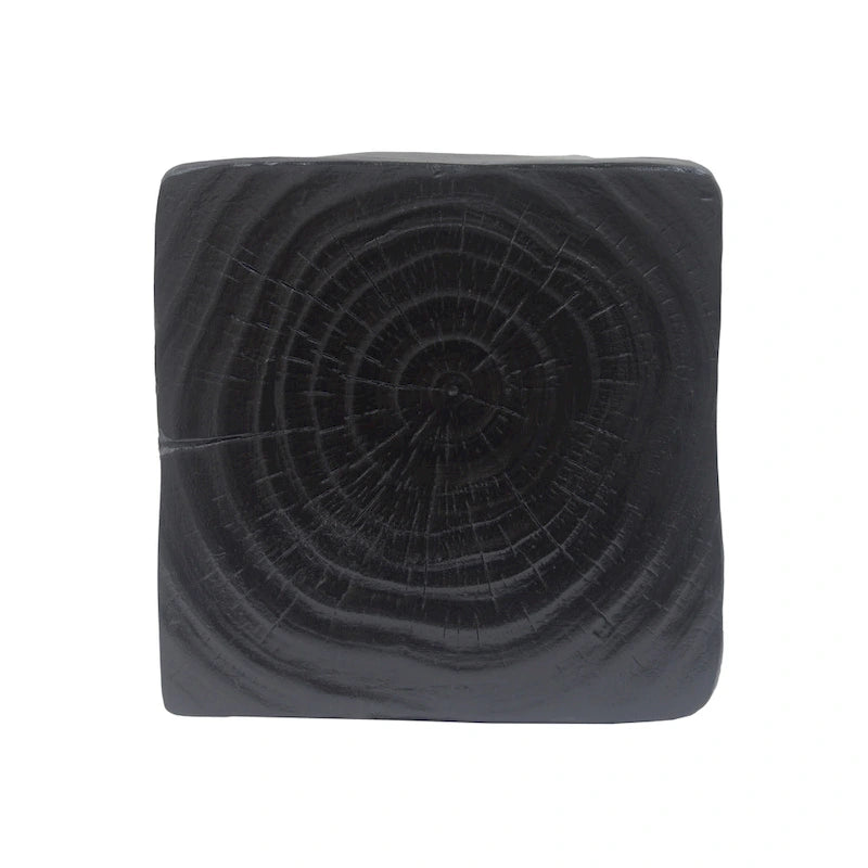 Table d'appoint Twist Shape, texture façon bois