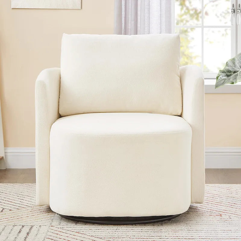 Fauteuil décoratif en forme de seau de 29,9 pouces