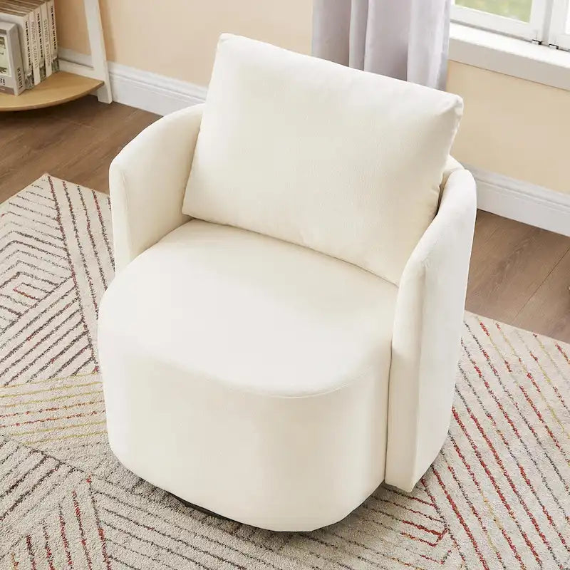 Fauteuil décoratif en forme de seau de 29,9 pouces