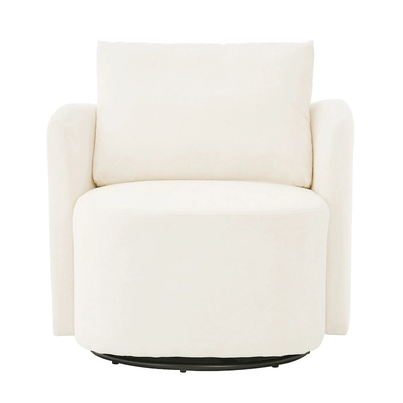 Fauteuil décoratif en forme de seau de 29,9 pouces
