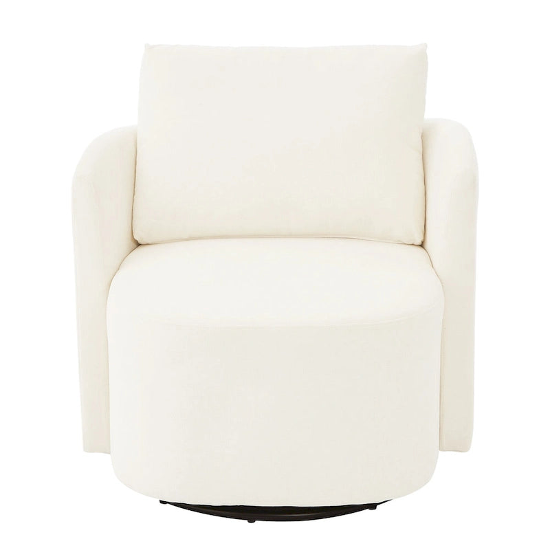 Fauteuil décoratif en forme de seau de 29,9 pouces