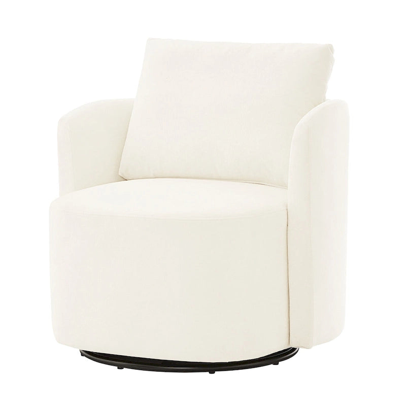 Fauteuil décoratif en forme de seau de 29,9 pouces