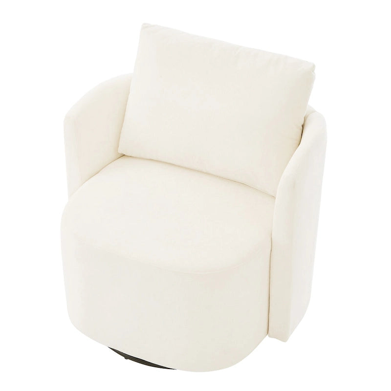 Fauteuil décoratif en forme de seau de 29,9 pouces