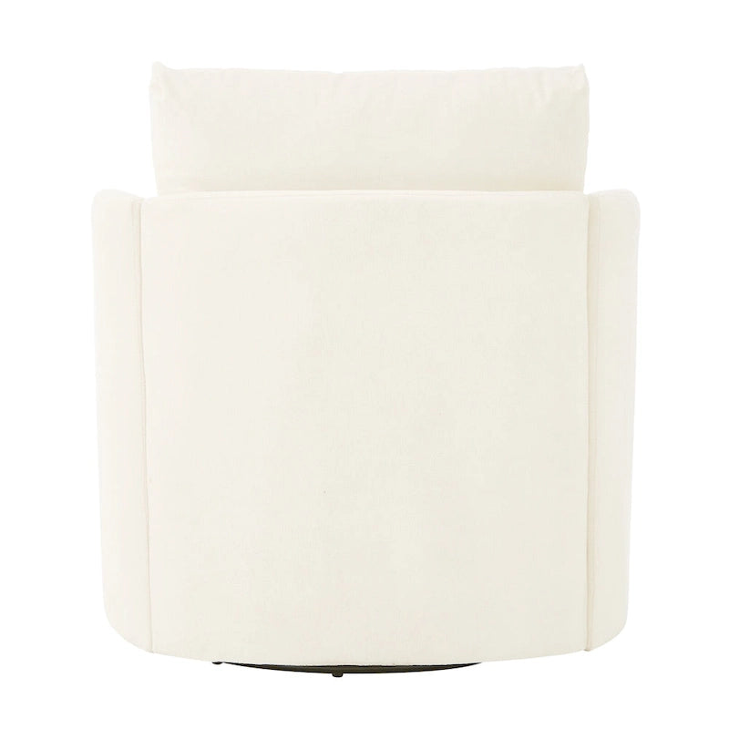 Fauteuil décoratif en forme de seau de 29,9 pouces