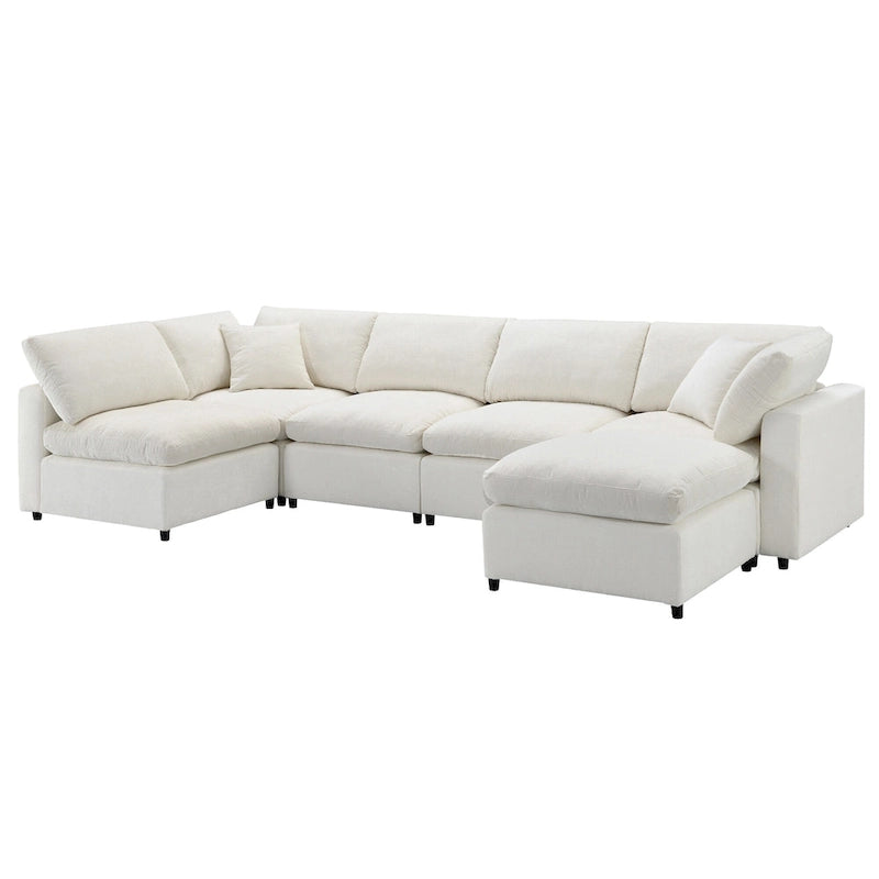 Canapé-lit en U
