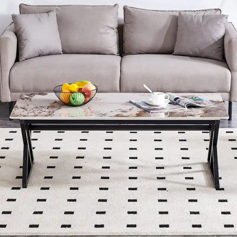 47 tables basses rectangulaires modernes