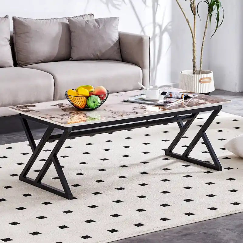 47 tables basses rectangulaires modernes