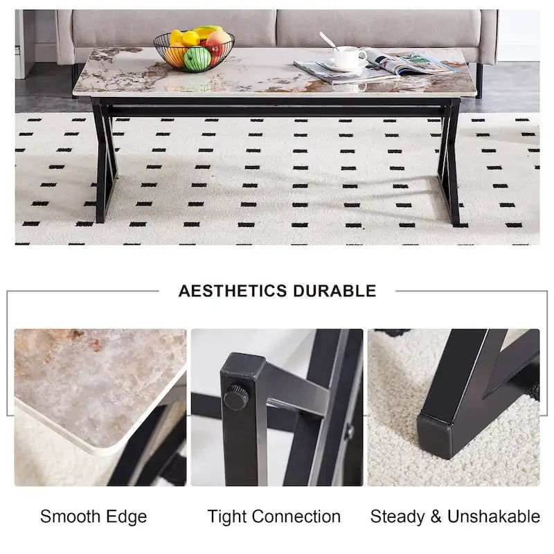 47 tables basses rectangulaires modernes