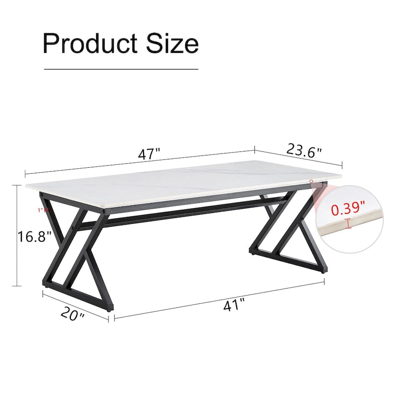 47 tables basses rectangulaires modernes