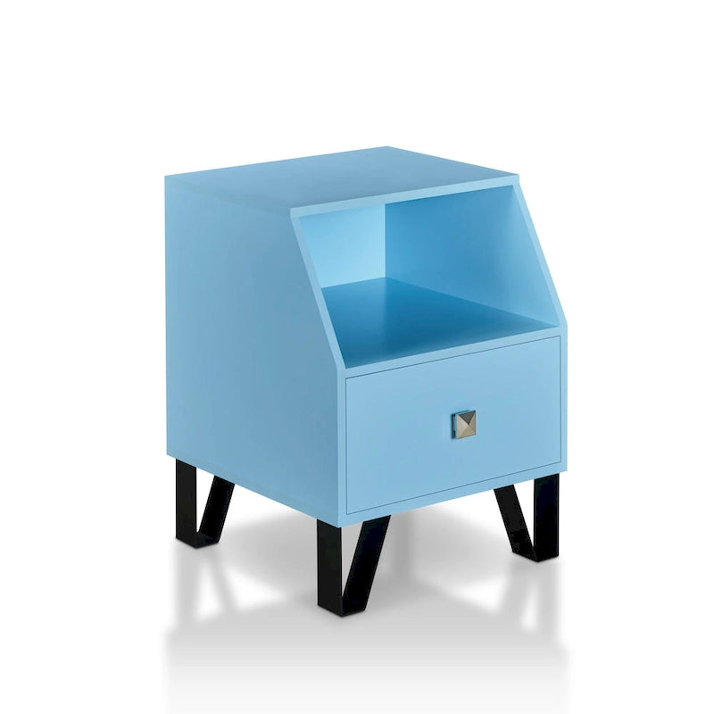 Table d'appoint à une étagère de 40 cm