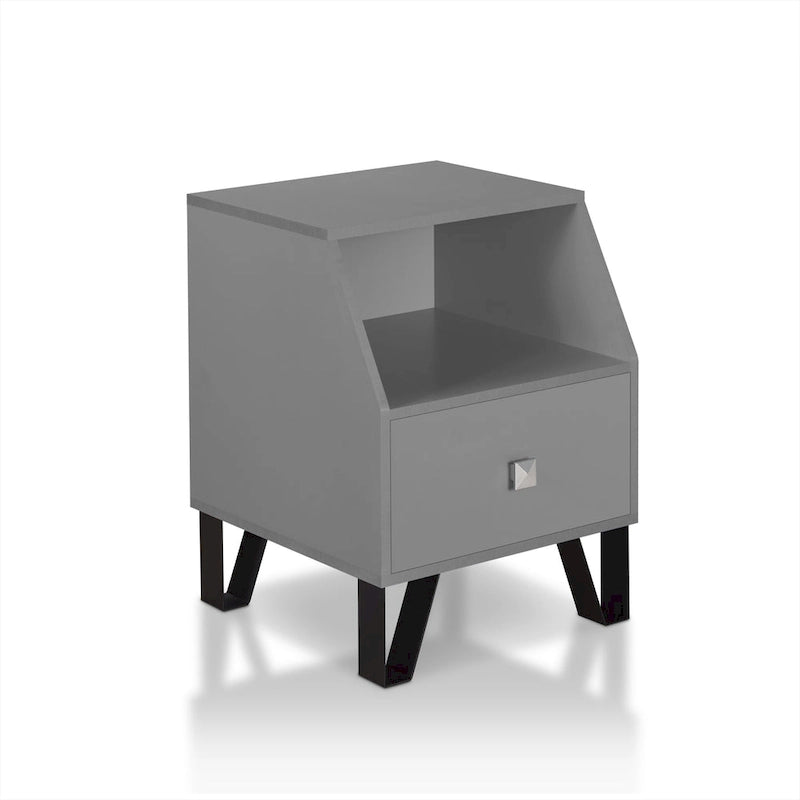 Table d'appoint à une étagère de 40 cm