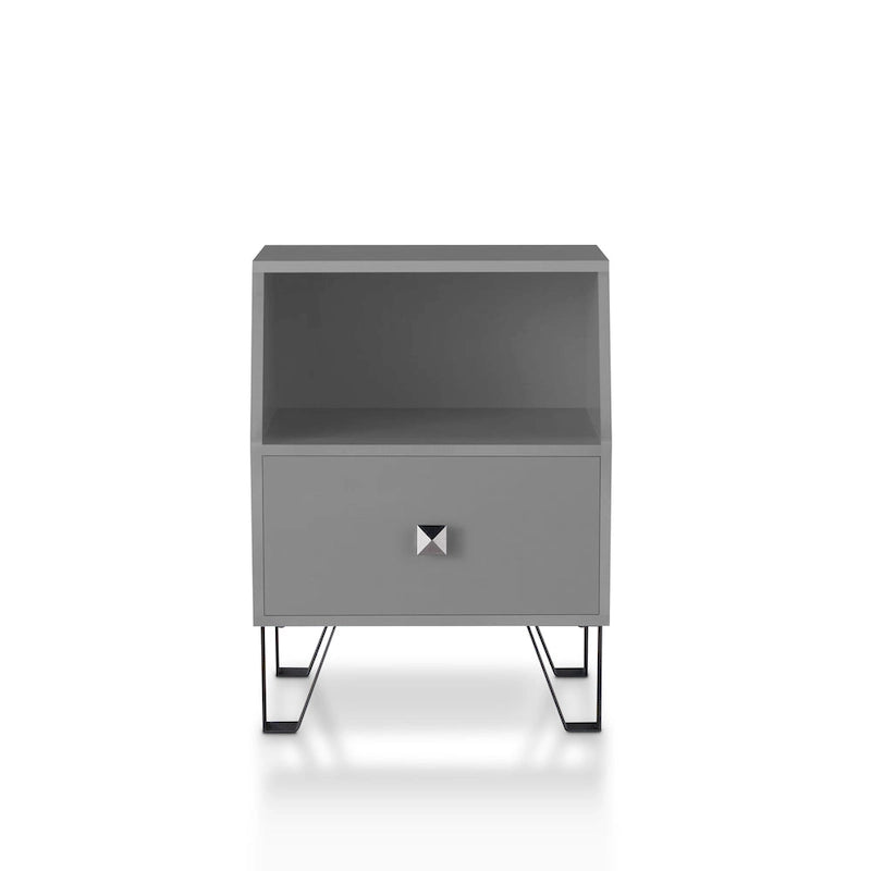 Table d'appoint à une étagère de 40 cm