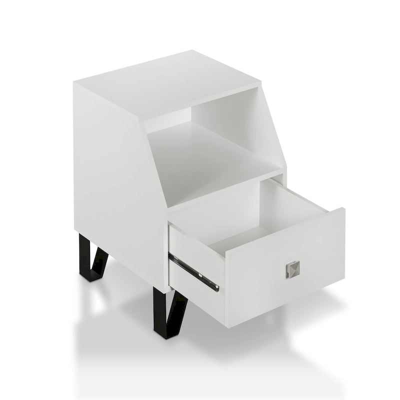 Table d'appoint à une étagère de 40 cm