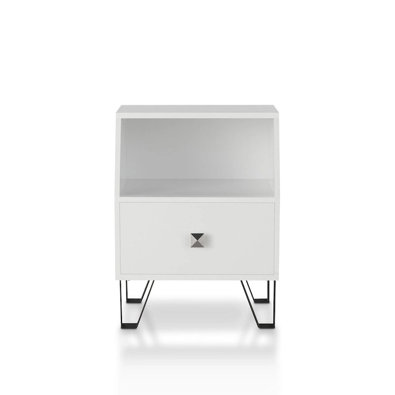 Table d'appoint à une étagère de 40 cm