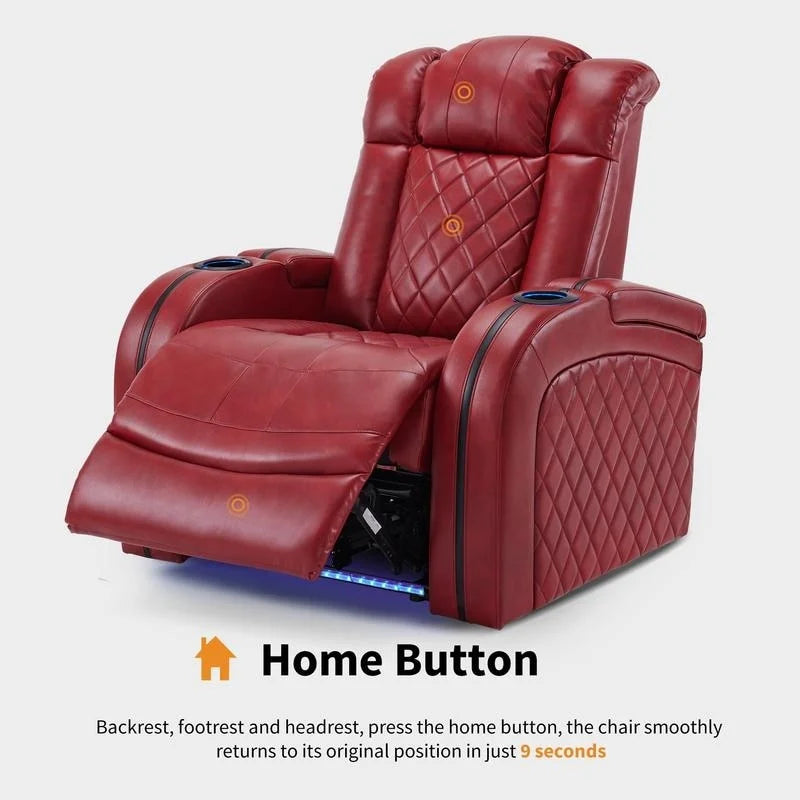 Fauteuil relax électrique (avec têtière réglable)