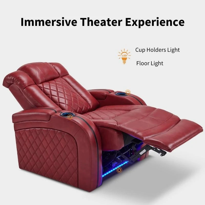 Fauteuil relax électrique (avec têtière réglable)