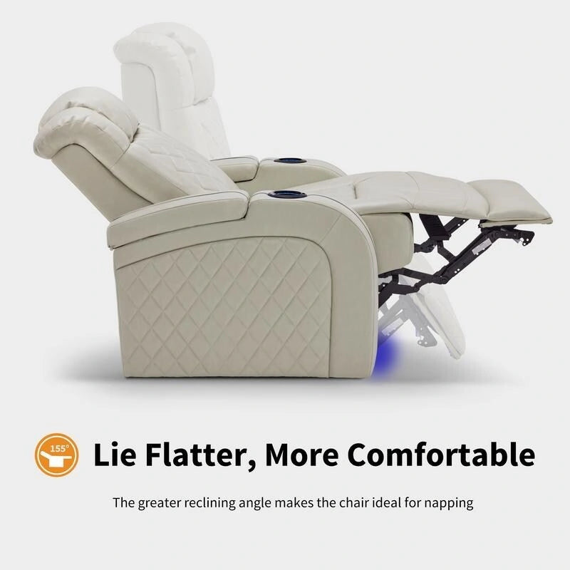 Fauteuil relax électrique (avec têtière réglable)