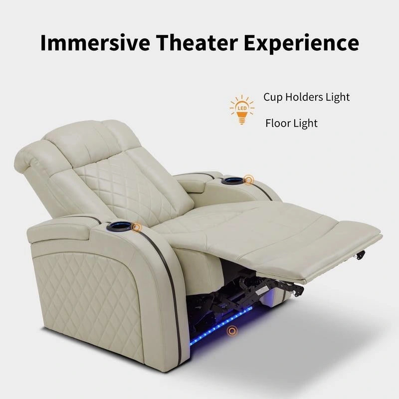 Fauteuil relax électrique (avec têtière réglable)