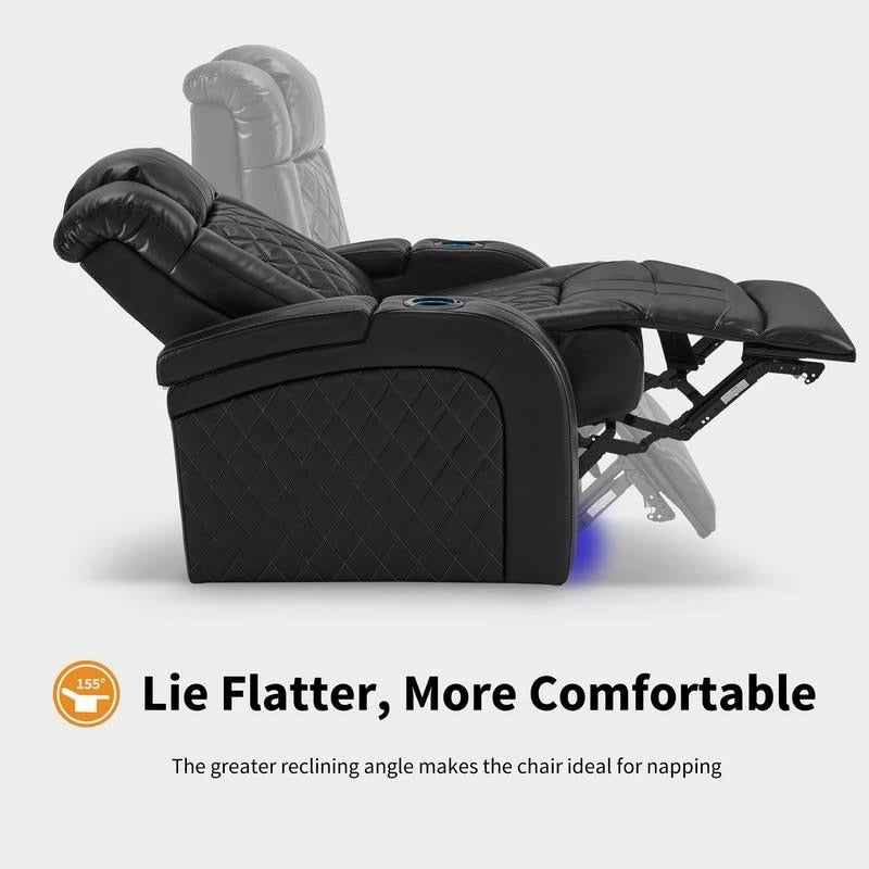 Fauteuil relax électrique (avec têtière réglable)