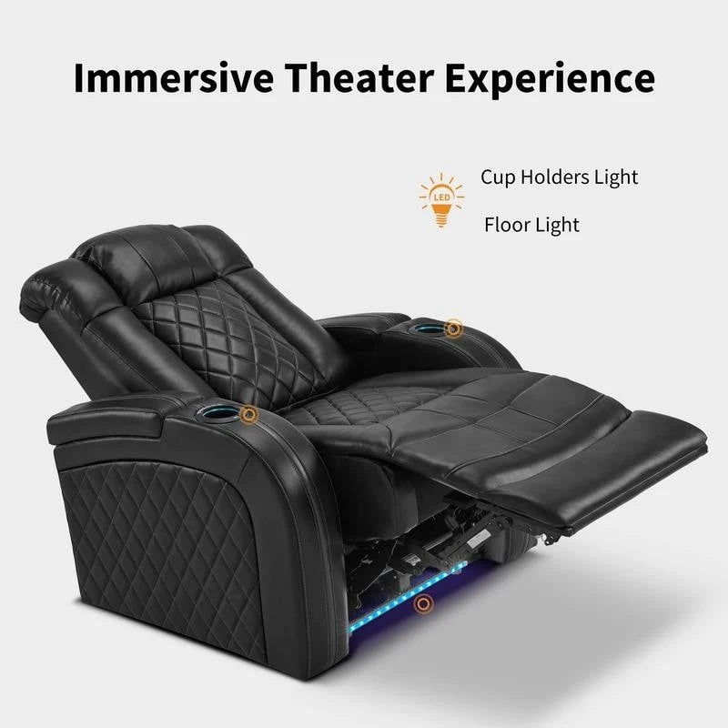 Fauteuil relax électrique (avec têtière réglable)