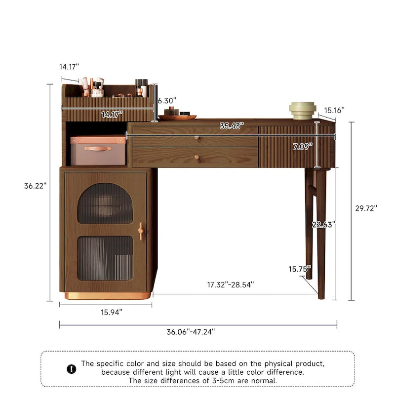 Commode à trois tiroirs