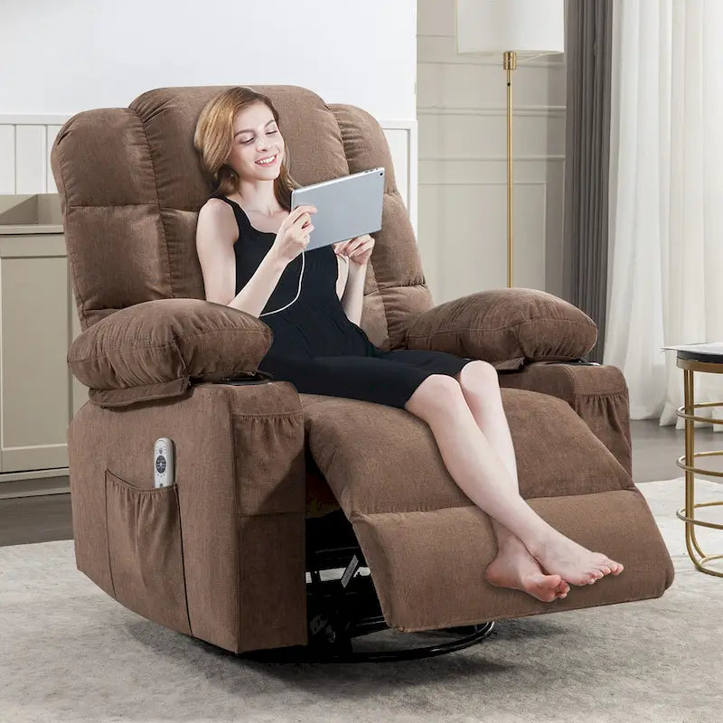 Fauteuil à bascule/relaxant massant, taille adulte