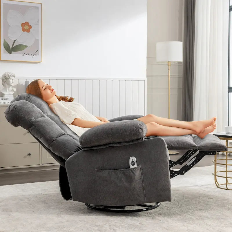 Fauteuil à bascule/relaxant massant, taille adulte