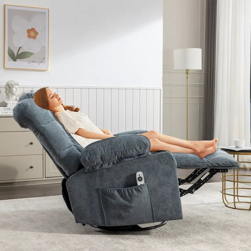 Fauteuil à bascule/relaxant massant, taille adulte