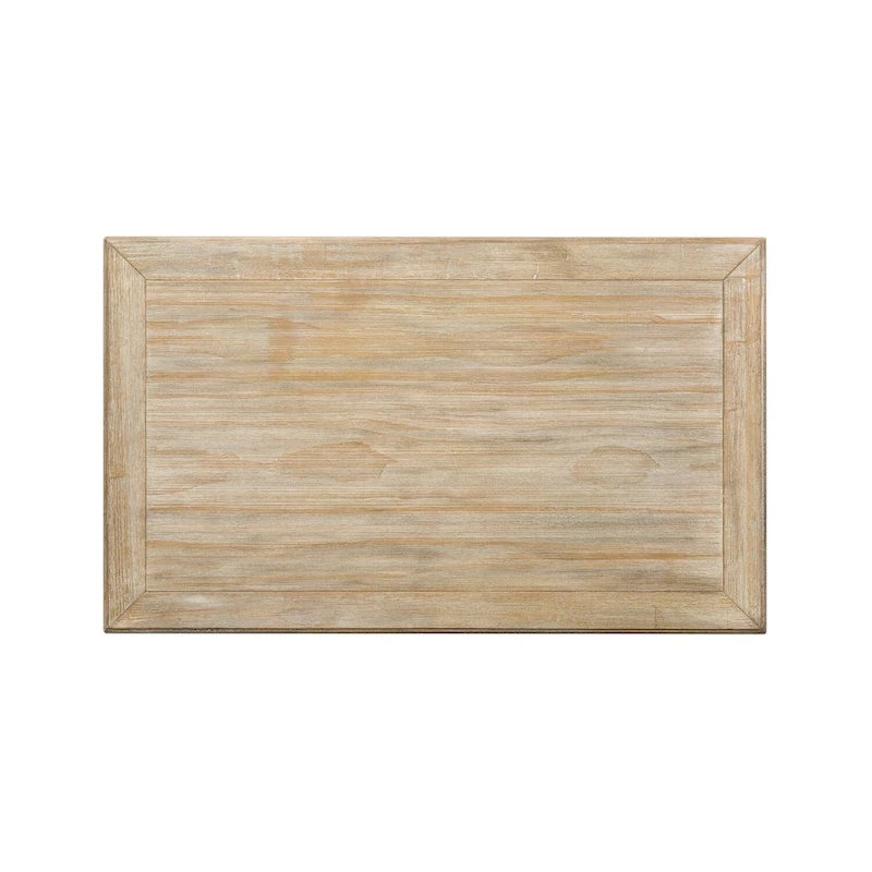 Table basse rectangulaire (sur roulettes)