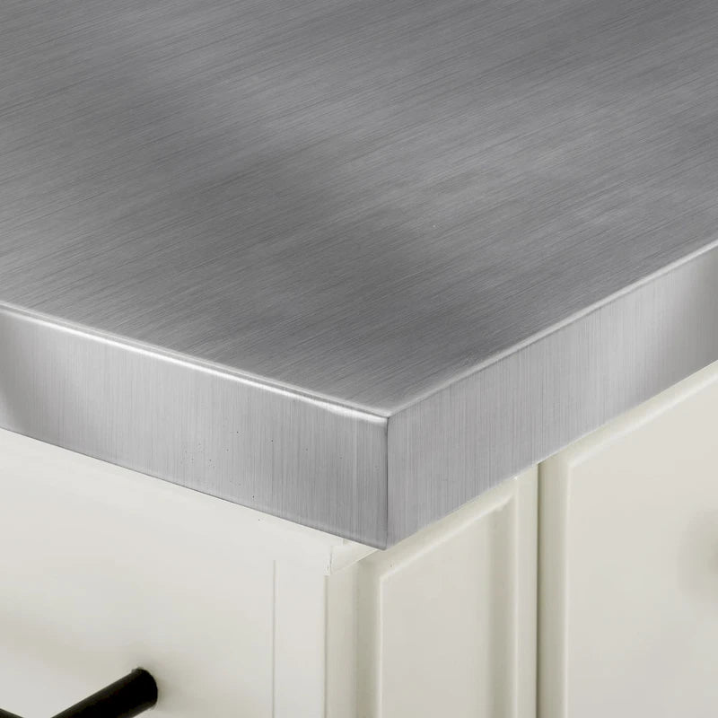 Îlot de cuisine en acier inoxydable
