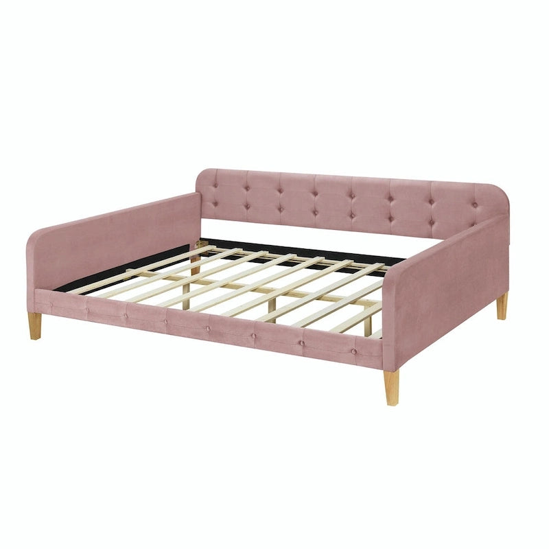 Lit de repos rembourré avec 4 pieds de support