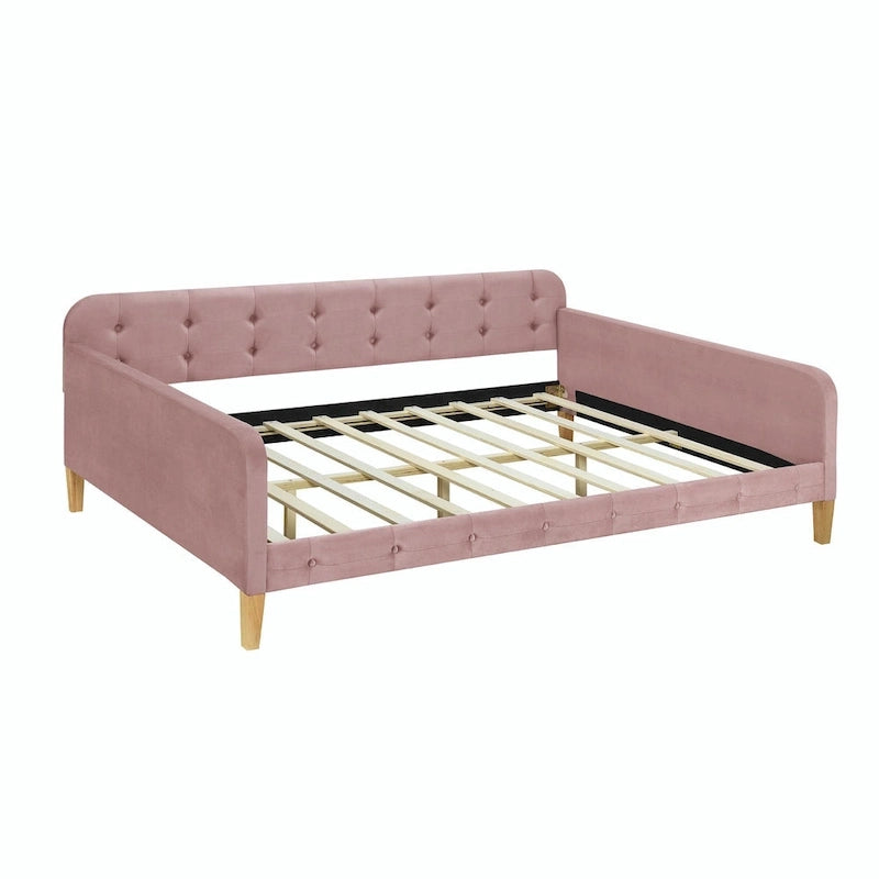 Lit de repos rembourré avec 4 pieds de support
