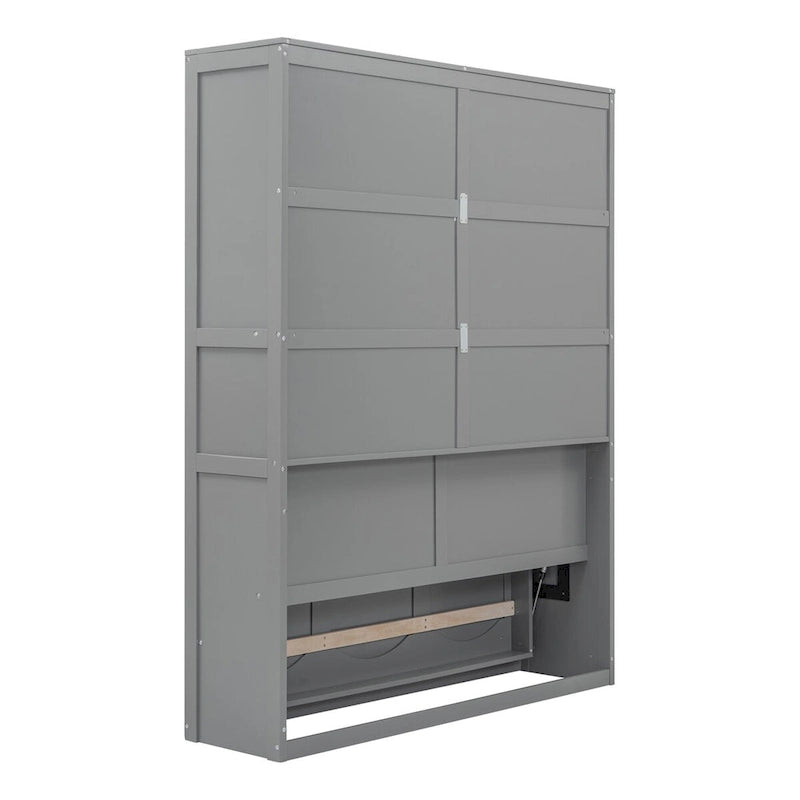 Support de rangement mural grand format