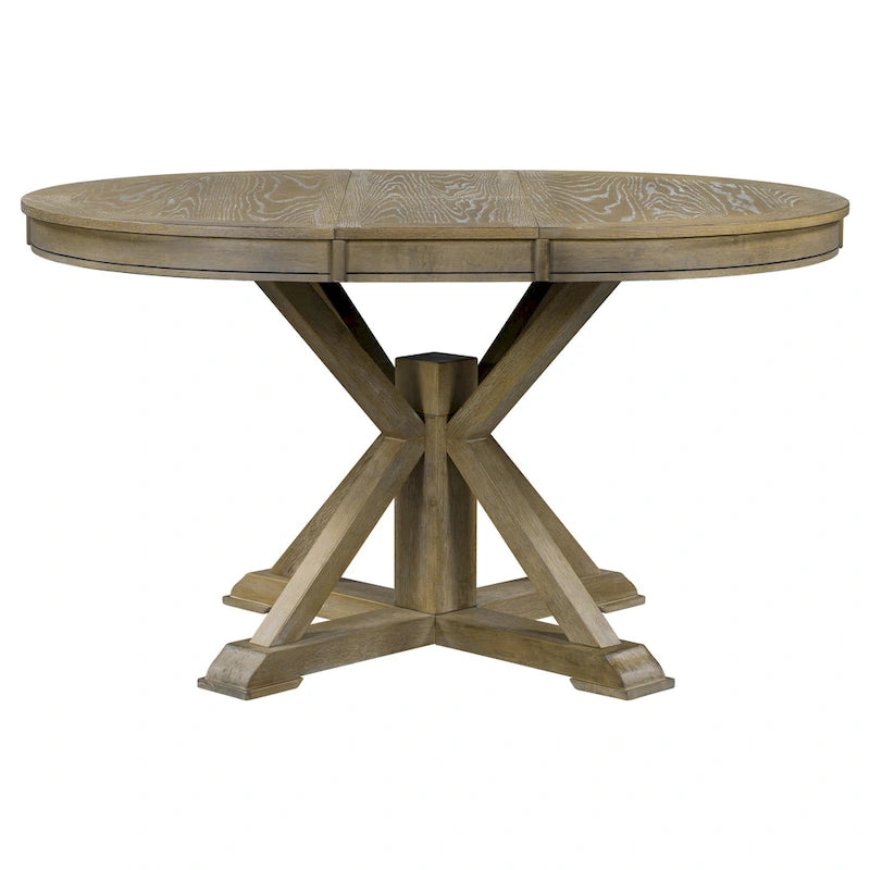 Table à manger extensible fonctionnelle de style rétro