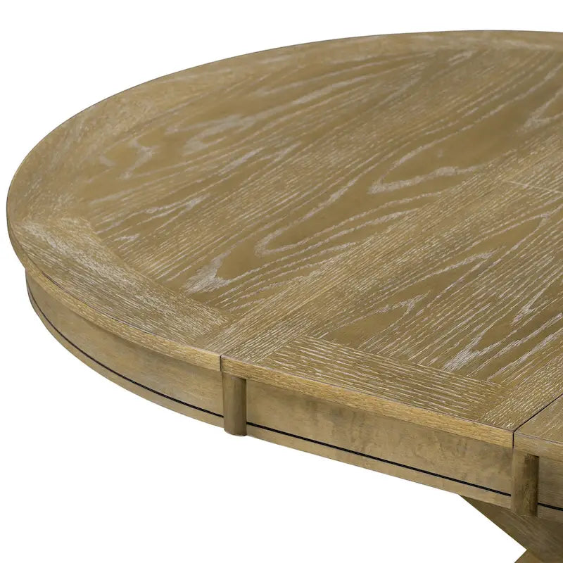 Table à manger extensible fonctionnelle de style rétro