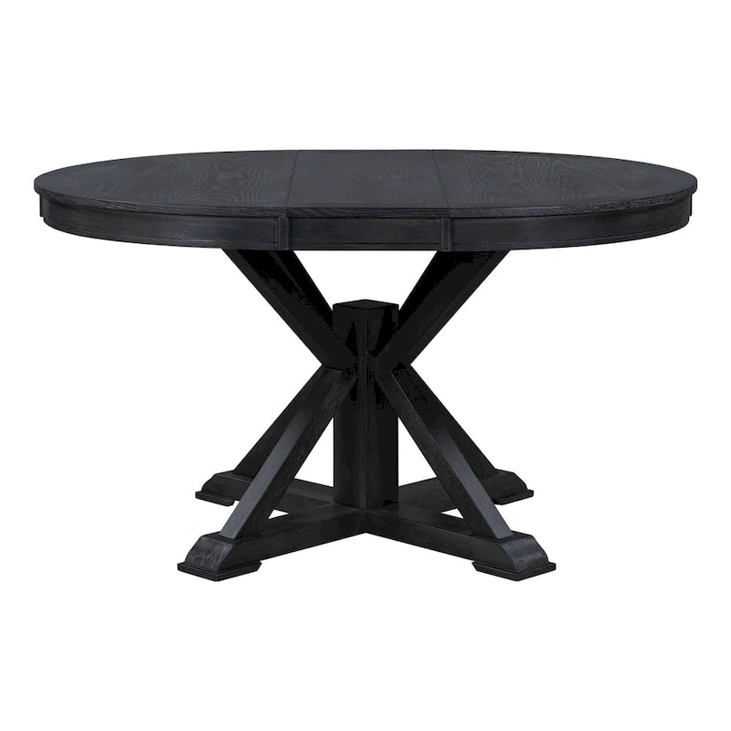 Table à manger extensible fonctionnelle de style rétro