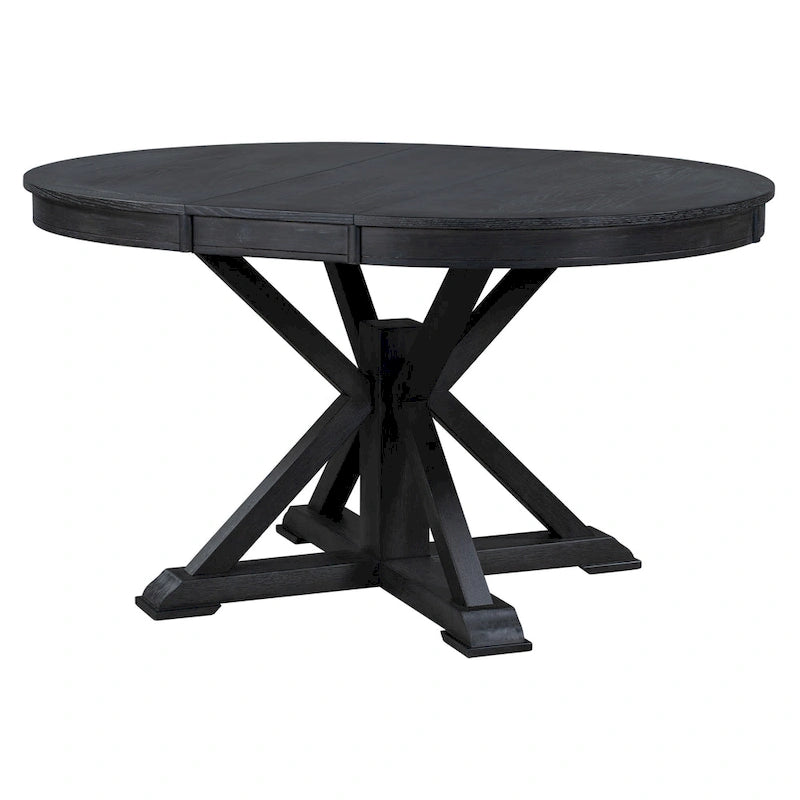 Table à manger extensible fonctionnelle de style rétro