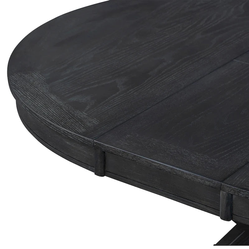 Table à manger extensible fonctionnelle de style rétro