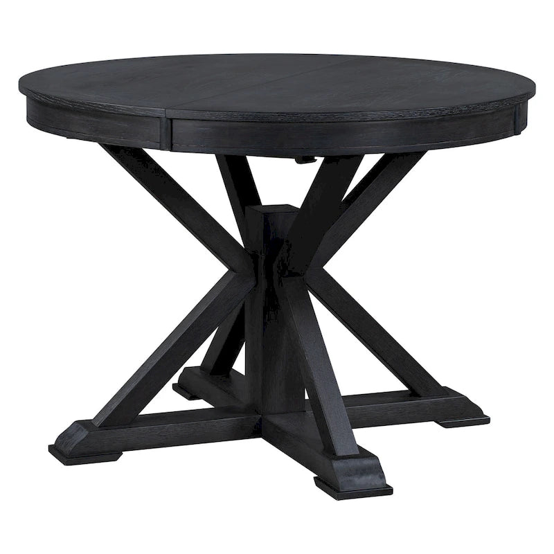 Table à manger extensible fonctionnelle de style rétro