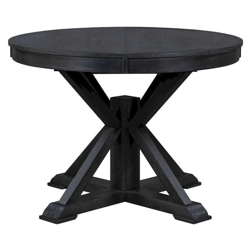 Table à manger extensible fonctionnelle de style rétro