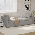 Lit simple moderne de style inclinable avec deux tiroirs